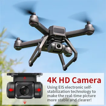 B20 GPS Drona Cu 4K 5G WIFI Camera HD Electronic de stabilizare a imaginii Quadcopter fără Perii Profesionale Dron Vs SG906 PRO
