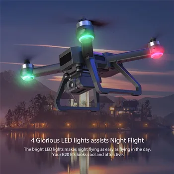 B20 GPS Drona Cu 4K 5G WIFI Camera HD Electronic de stabilizare a imaginii Quadcopter fără Perii Profesionale Dron Vs SG906 PRO