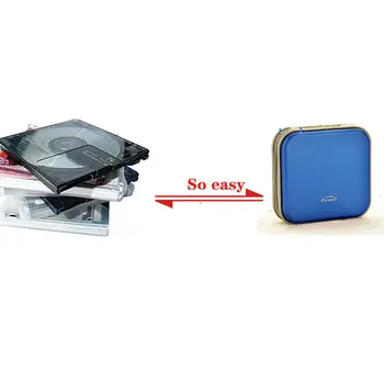 Ymjywl Caz CD de Înaltă Calitate rezistent la apa Compresie CD Pachet de 40 De Capacitatea Discului Pentru Biroul de Acasă Și Mașină de Depozitare Bag CD-ul