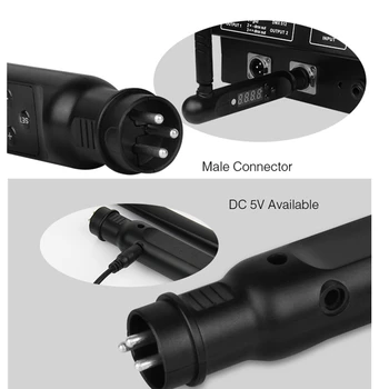 Miboxer FUTD01 DMX 512 LED Emițător 2.4 G Wireless Receptor Adaptor pentru Disco Etapa LED Efect Lumini RGB+CCT Controler Benzi