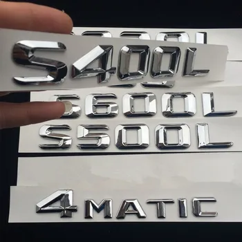 Pentru Mercedes Benz S Class Maybach S300L S320L S350L S400L S450L S500L S600L S560 S680 4MATIC Masina din Spate Portbagaj Litere Emblema, Insigna