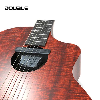 X2 DUBLU G0 Chitara Acustica de Preluare Soundhole Magnetic Transport Gratuit Deschidere de Reverb, Chorus, Delay Frecvența de Preluare Chitara Piese