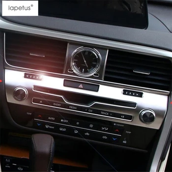Lapetus Interior din Oțel Inoxidabil Pentru Lexus RX RX450h 2016 2017 2018 2019 2020 Control Central CD Panou Capac Decorativ Kit de Echipare