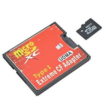 CHIPAL de Mare Viteză Micro SD TF CF Adaptor MicroSD, MicroSDHC, MicroSDXC pentru Compact Flash Tip I Card de Memorie Cu Pachetul de vânzare cu Amănuntul