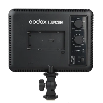 Godox Ultra Slim LEDP120C 3300K~5600K Luminozitate Reglabilă Studio Video Continuă de Lumină Lampă Pentru Camera Video DV +Baterie