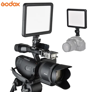 Godox Ultra Slim LEDP120C 3300K~5600K Luminozitate Reglabilă Studio Video Continuă de Lumină Lampă Pentru Camera Video DV +Baterie