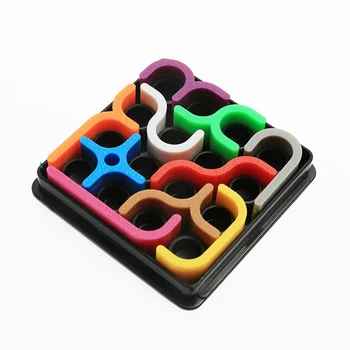 Babelemi IQ Link-ul Luminos Puzzle 3D Puzzle Inteligenta Jucarii Educative pentru Copii pentru Copii