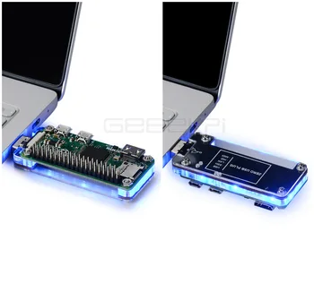 GeeekPi Dongle USB de Expansiune Breakout Module Kit pentru Raspberry Pi Zero / W (Nu Include), Ambele Față și Partea din Spate Poate Fi Introdus