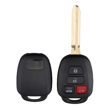 4 butoane 314Mhz de Înlocuire Inteligent de la Distanță Cheie de acces fără cheie Fob Pentru Toyota Camry, Corolla-2017 Intrare Cheie de la Distanță HYQ12BEL H Cip