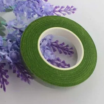 Livrare gratuita Culoare Verde intens 12mm Bandă de Hârtie Pentru Ciorap de Nailon de Flori Și Fluture Decor de Nunta Accesorii(5pcs/lot)