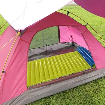 În Aer Liber Camping Auto-Umflarea Aer Saltea Saltea De Dormit Drumeții Pat Portabil Cusion &T8