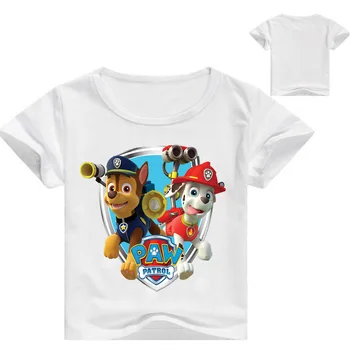 Paw patrol Fete Băieți Copii Haine noi pentru copii purta drăguț desen animat de imprimare T-shirt