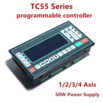1-4 axa TC55 TC5510 Controler Programabil Pas Servo Motor Controller CNC Bench Drill Pumn Alimentare
