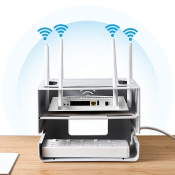 Wifi Cutia Router-Cutie De Depozitare Wireless Plug Bord Soclu Suport Cablu Decor Acasă Organizator De Stocare Sârmă Container De Depozitare Cutie