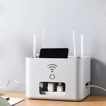 Wifi Cutia Router-Cutie De Depozitare Wireless Plug Bord Soclu Suport Cablu Decor Acasă Organizator De Stocare Sârmă Container De Depozitare Cutie