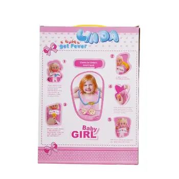 Copii Drăguț Roz Baby Dolls Pretinde Joace De-A Doctorul Asistenta Joc Educativ De Învățare Jucării De Ziua De Nastere Cadouri De Craciun Pentru Fete Pentru Copii