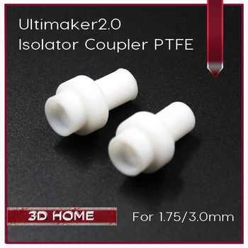 5Pcs Ultimaker 2 UM2 Fierbinte End Izolator Cuplaj PTFE Interior Manșon De 1.75 mm, 3mm cu Filament de Înaltă Calitate