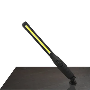 40!LED Reîncărcabilă Lumina de Lucru Magazin Magnet Rotativ Lanterna New Sosire COB Lumina 410 Lumen Atelier Mecanic Slim COB