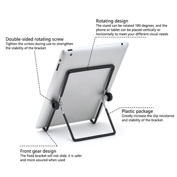 Pliabil Universal Tablet Suport Pentru iPad Suport Tablet Suport de Montare Reglabil Suport de Birou Flexibil Stea Telefon