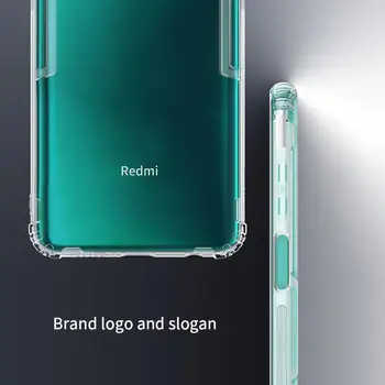 Nillkin Silicon Moale Clar TPU Caz pentru Redmi Nota 9 Nota 9 Pro Nota 9 Pro Max Cazul Carcasa Capac pentru Xiaomi Redmi Note9