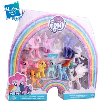 Hasbro My Little Pony Jucării Curcubeu Coada Surpriză de Colectare Pachet Prieteni de-11 3-inch Ponei Personaje de Colectie Figura!