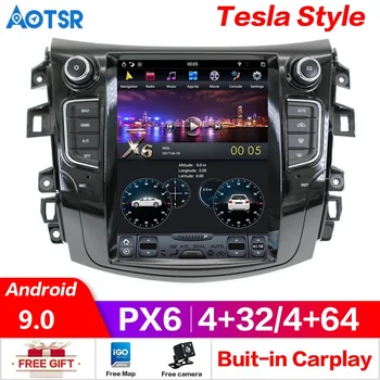 Px6 Android 9.0 4+64G Car DVD GPS Navigatie Pentru NISSAN NP300 Navara-2019 multimedia radio recorder unitate stereo