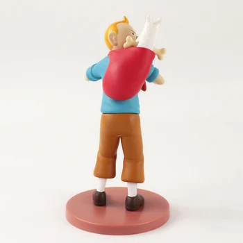 19cm Aventurile lui Tintin PVC figurina de Colectie Model de Jucărie pentru Copii Cadou de Ziua de nastere
