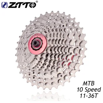 ZTTO MTB Caseta 10 Viteza Volanta 10 11-36 T de Aur Pinioane pentru Ciclism Părți M610 XT M785 SLX M670 pentru XTR M975 K7 NX GX