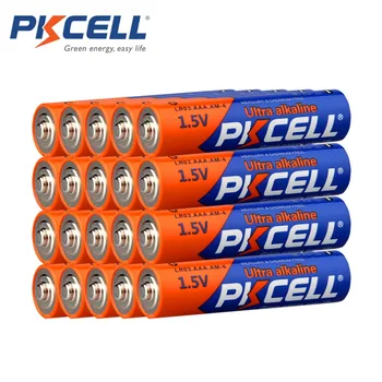 36buc/lot PKCELL LR03 1.5 V Baterii AAA Baterii Alcaline E92 AM4 MN2400 MX2400 de 1,5 Volți AAA Acumulator Uscat 3A Bateria Baterias