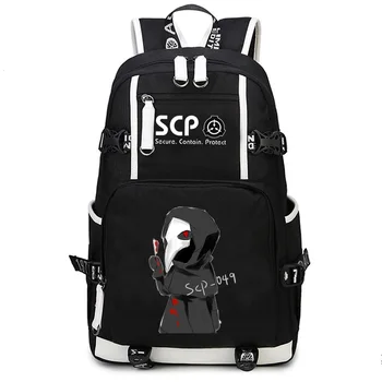 SCP Secure Conține Proteja Cosplay Rucsac Capacitate Școală Geantă de Umăr Adolescent Laptop Travel Rucsac Cadou