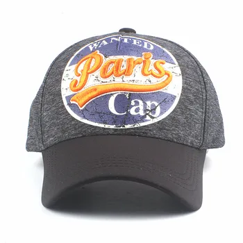 Xthree Noi Șapcă de Baseball Bumbac Snapback Pălării Pentru Femei Primavara-Vara Capac pentru Barbati Femei Capace de pălării Paris Broderie Capac