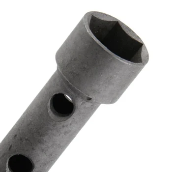 Dublu Scop Instrument de Soclu Hexagonal Cutie de chei de bujii de Reparare 19mm 21mm Gri CNIM Fierbinte