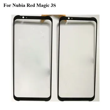 2 BUC Pentru Nubia Red Magic 3S Magic3S Fața Exterioară Lentile de Sticlă Repararea Ecran Tactil de Sticlă Exterior fără cablu Flex RedMagic 3 S