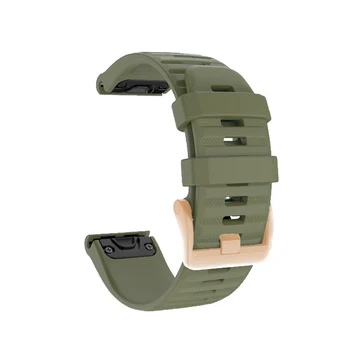 26mm Silicon Watchband Wriststrap pentru Garmin Fenix 6X 6 6S Pro 5X 5 5S Plus 3 Ceas Bratara Easy Fit Eliberare Rapidă 20mm 22mm