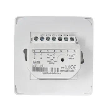 Încălzire prin Pardoseală Electric Termostat de Cameră cu regulator de Temperatură Cald Reglementare 220V 230V 16A NTC Senzor Universal Programabil