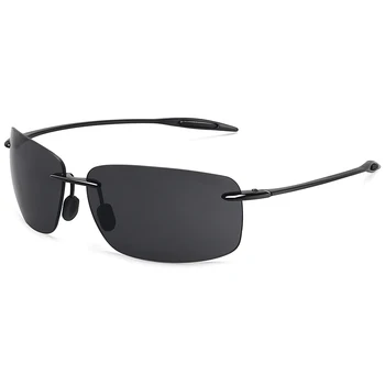 MAXJULI Bărbați ochelari de Soare-Pilot Clasic Designer de Moda de Conducere Sport fără ramă de sex Masculin Rama TR90 UV400 pentru Femei Ochelari de 8009
