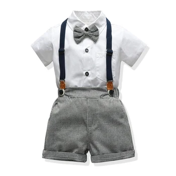 Băiețelul haine de vară set de moda, nunta, petrecere copii îmbrăcăminte băiat minunat 2020 nou stil băieții de îmbrăcăminte pentru sugari tricou+pantaloni