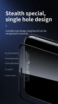 TOTU Acoperire Completă Privat Ecran Protector Pentru iPhone X XS MAX XR Antispy Sticla Temperata Pentru iPhone 11 7 8 Plus Privacy Glass