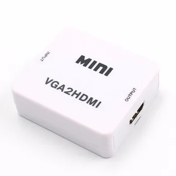 Avansate de semnal VGA 2 HDMI, Mini VGA la HDMI Convertor cu 1080P Adaptor Audio Conector pentru Notebook PC pentru HDTV Proiector