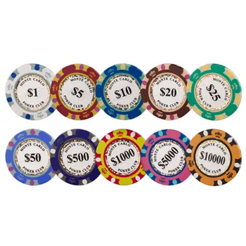 20 BUC/LOT de Înaltă Calitate, Chips-uri de Poker 14g de Lut/de Fier/ABS Casino Chips-uri Coroana Texas Hold ' em Poker en-Gros Transport Gratuit