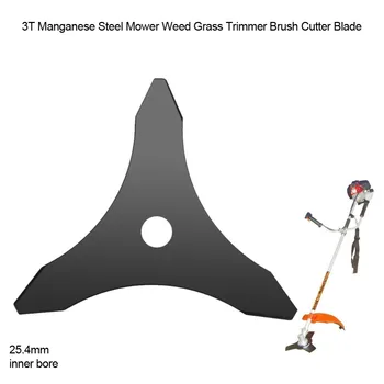 25.4 mm/1 inch 3T Oțel Mangan de Tuns Iarba Iarba de Tuns Perie de Tăiere Lama Grădină cu Gazon, Mașină de Accesorii pentru Sculele electrice de Grădină
