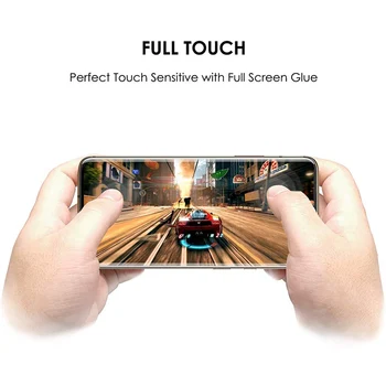 3 Piese Protector din Sticla Temperata Pentru OnePlus 7 Pro Akcoo Ecran Complet pentru OnePlus 7T Pro Caz prietenos Amprente deblocare