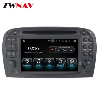 Pentru Benz SL R230 2001 2002-2004 GPS Carplay 4+64G Android 10.0 Ecran Multimedia Player Radio Stereo Casetofon Unitatea de Cap
