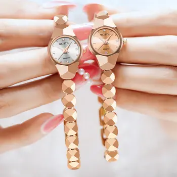 Relogio Feminino Reloj a Crescut de Aur Ceasuri Femei Cuarț Ceas Rochie Stras Brățară de Femei Ceas Doamnelor Impermeabil Ceas de mână