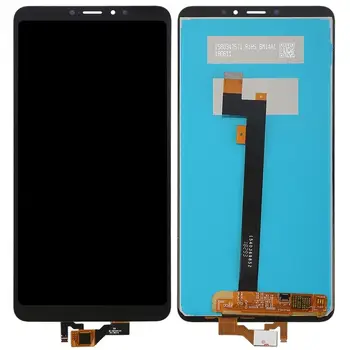 Ecran LCD si Digitizer Plin de Asamblare pentru Xiaomi Mi Max 3(Negru)