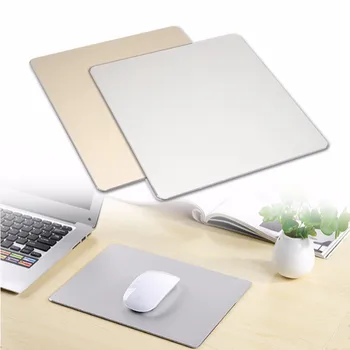 Metal Aliaj de Aluminiu Slim Mouse pad Mat Cu Non-alunecare de Cauciuc de Bază Tare Buna Impermeabil Rapidă și Precisă de Control de Birou Acasă
