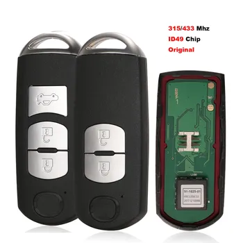 Jingyuqin 315/433 Mhz Telecomanda Cheie Auto ID49 CHIP Pentru Mazda 3 Cx-5 Axela 2017 Smart Key Cheie Complet Original