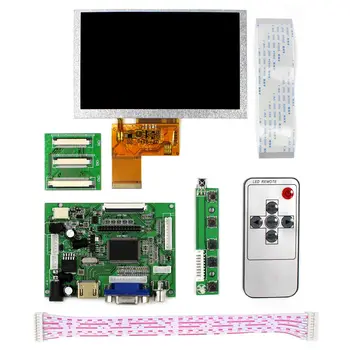 5inch VS050T-002A AT050TN43 800x480 Ecran LCD+H DMI VGA 2AV LCD de pe Placa de control VS-TY2662-V1