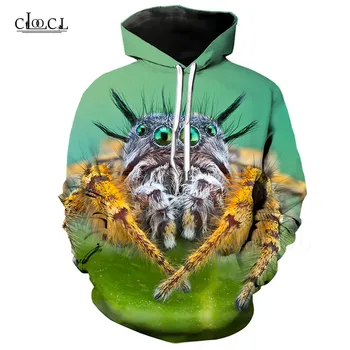 Noi Insecte Păianjenul Haina Barbati Tricou Femei Hoodies Moda Trening Hoody Streetwear Păianjen-Craniu 3D Imprimate Pulover Hoodie