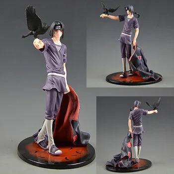 25cm Anime NARUTO Uchiha Itachi Figura NARUTO Shippuden Figura Uzumaki Naruto Akatsuki PVC Acțiune Figura Collecton Jucarii Model